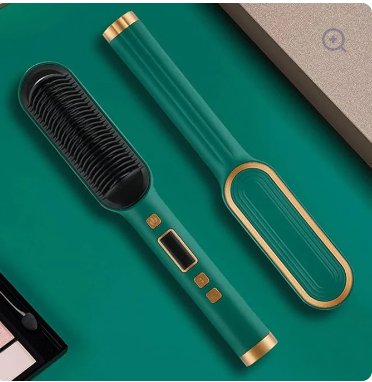 Hair Straightener Comb – 2-in-1 Styling Tool for Smooth, Straight Hair